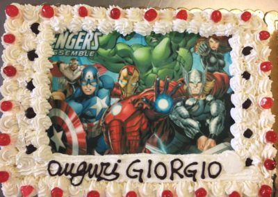 Torte personalizzate Avengers Compleanno